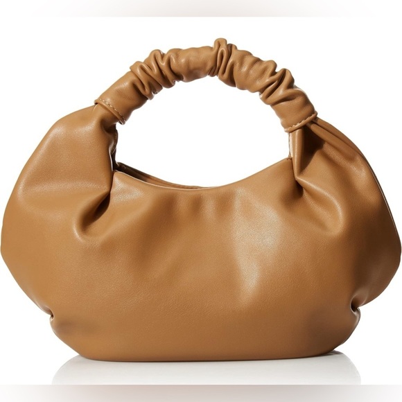 the drop Handbags - The Drop Women's Addison Soft Volume Top-Handle Bag, faux leather small.